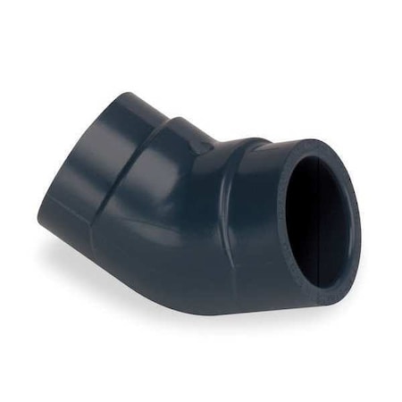 PVC Elbow, 45 Degrees, Socket x Socket, 2 in Pipe Size MPN:817-020