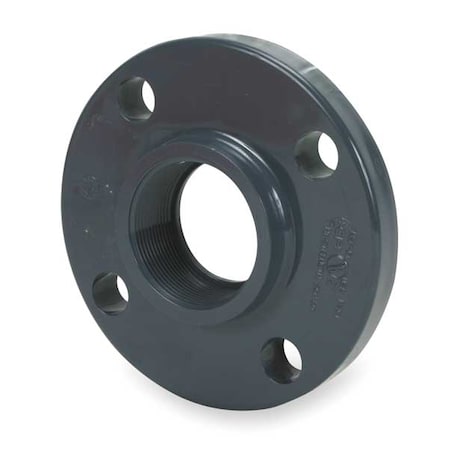 PVC Flange, FNPT, 3/4 in Pipe Size MPN:852-007