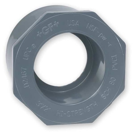 CPVC Reducer Bushing, Schedule 80, 1-1/2