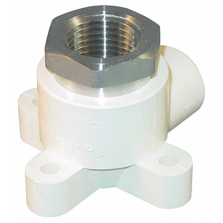 CPVC Drop Ear Elbow, 90 Degrees, CTS, Schedule SDR-11, 1/2