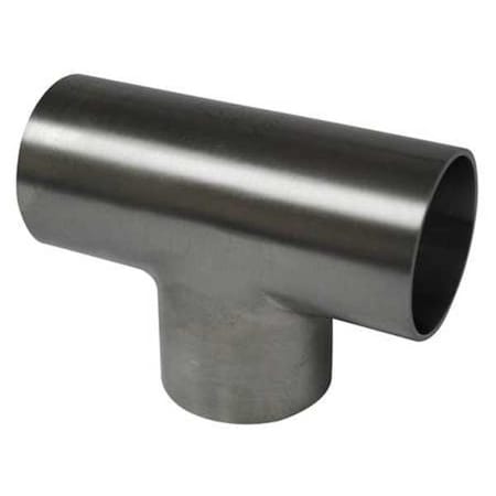 Tee, Stainless Steel, Butt Weld 4 in MPN:E7WWW4.0