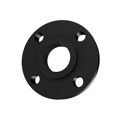Threaded Flange, Carbon Steel, 3 in Nominal Pipe Size, 7 1/2 in Flange OD, 150 psi, Flat Face MPN:FL1FT3