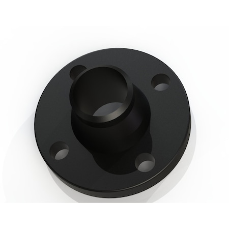 Weld Neck Flange, Carbon Steel, 2 in Nominal Pipe Size, 6 in Flange OD, 150 lb, Flat Face MPN:FL1FWN2