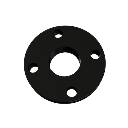 Slip-On Flange, Carbon Steel, 2-1/2 in, 300 lb, Flat Face, 4 Bolt Holes MPN:FL3FSO250