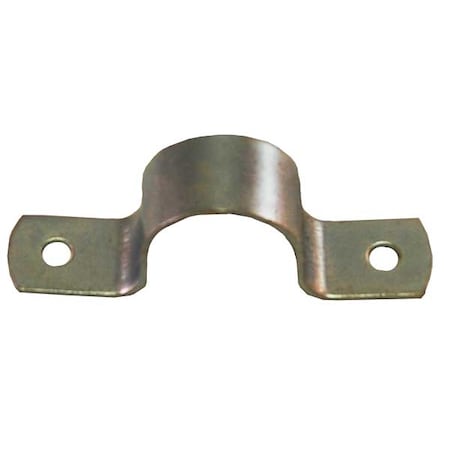 Pipe Strap, Galvanized, 4 In, 8 1/8 In L MPN:GA-400PS