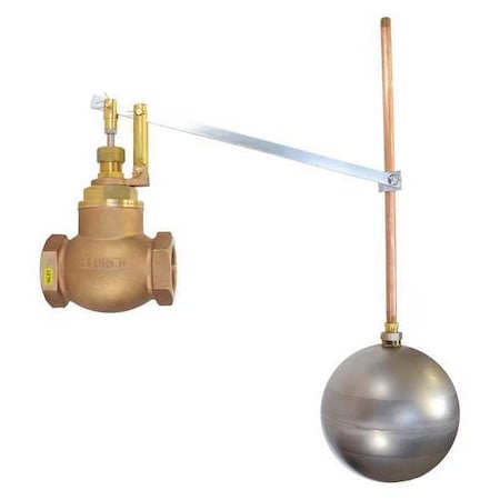 Float Valve, Bronze, FNPT Connection, 2