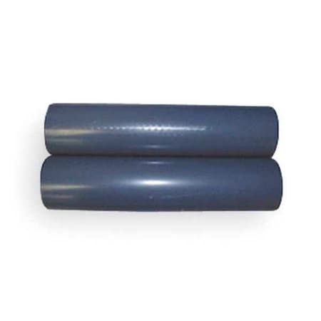 PVC Pipe, 2 in Nominal Pipe Size, Gray, 10 ft Overall Length, Unthreaded, Schedule 80 MPN:H0800200PG1000
