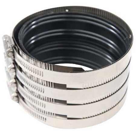 Heavy-Duty Clamp Coupling Extra Heavy Duty Stainless Steel Coupling, 4