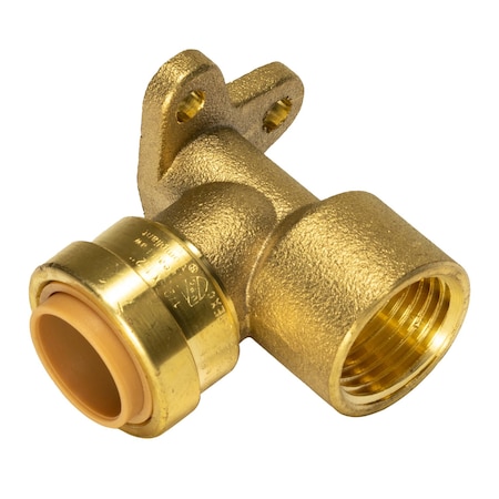 Female Drop Ear Elbow, Brass, Not Applicable MPN:LF813DR