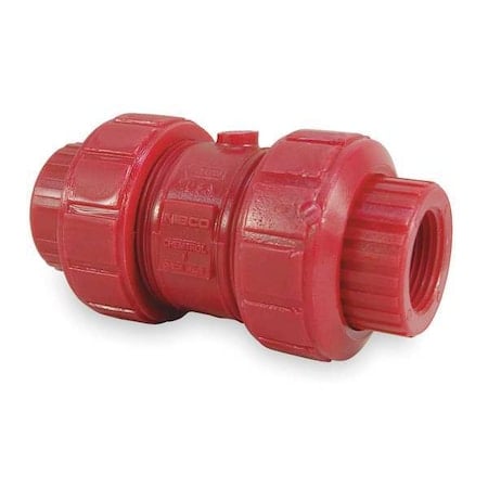 Ball Check Valve, 3.94 in Overall L MPN:T65BC-V 1/2
