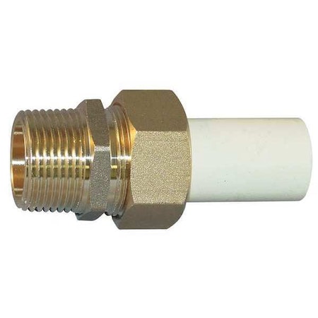 CPVC Transition Male Union, CTS, Schedule SDR-11, 3/4