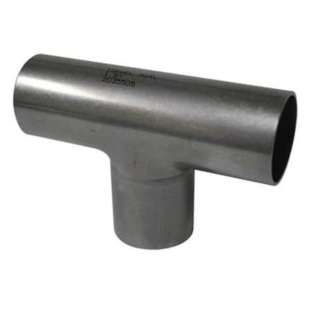 Extended Tee, SS, Butt Weld 1 1/2 in MPN:V7W-6L1.5