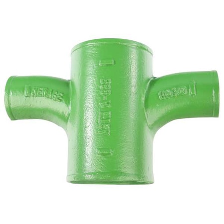 Sanitary Cross No-Hub Sanitary Cross, 4