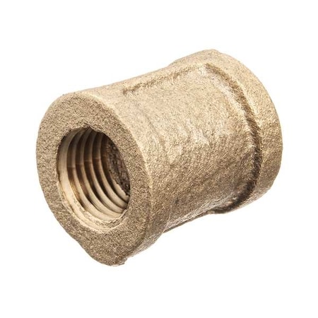 Coupling Brass Brass Class 125 Pipe Fittings, 3/8 in Female BSPT X 3/8 in Female BSPT MPN:ZUSA-PF-10190
