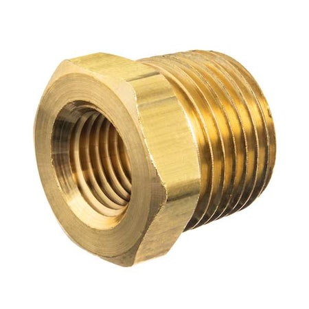 Hex Bushing Brass Brass Class 125 Pipe Fittings, 2 1/2 in Male NPT X 1 1/4 in Female NPT MPN:ZUSA-PF-10251