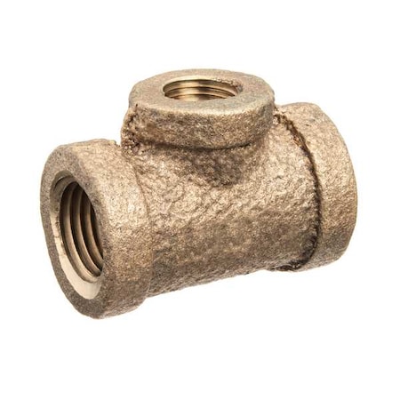 Reducing Branch Tee Brass Brass Class 125 Pipe Fittings, 1 in Female NPT X 1 1/2 in Female NPT MPN:ZUSA-PF-10475