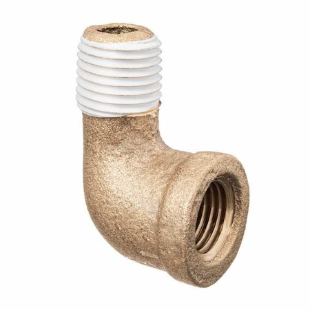 90 Degrees Street Elbow Brass Brass Class 125 Pipe Fittings, 3/4 in Female NPT X 3/4 in Male NPT MPN:ZUSA-PF-10676