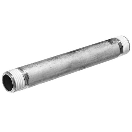 Stainless Steel Pipe, Schedule 40, 1/4 in Nominal Size, 23/64 in Inside Diameter, 5 ft Length MPN:ZUSA-PF-1662