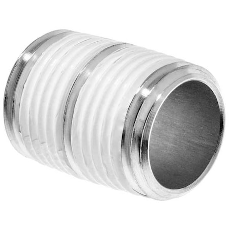 PipeNipple, SS, 1/8
