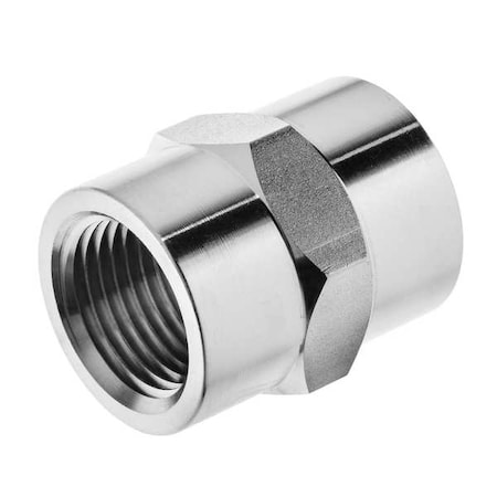 StainlessSteel, Straight, 1/8