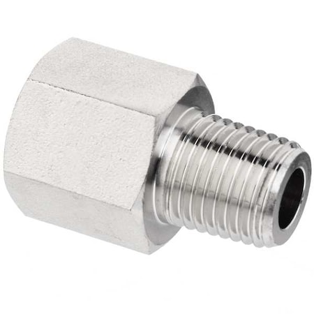 Straight Adapter Brass Brass Class 1000 Pipe Fittings, 1/2 in Female NPTF X 1/2 in Male NPTF MPN:ZUSA-PF-9022