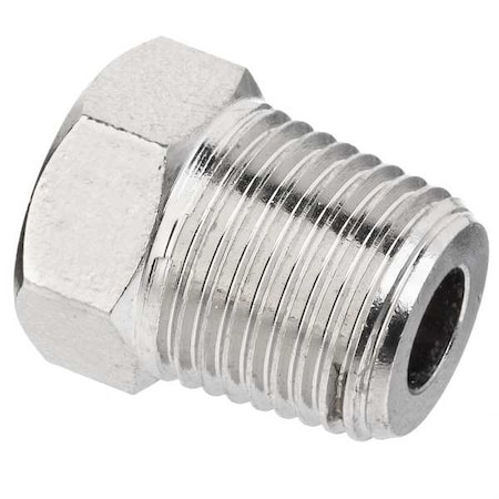 Brass Hex Head Plug, Male NPTF MPN:ZUSA-PF-9067