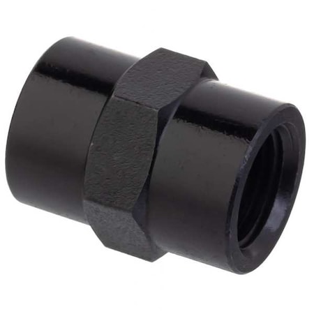 Coupling Brass Brass Class 1000 Pipe Fittings, 1/8 in Female NPTF X 1/8 in Female NPTF MPN:ZUSA-PF-9070