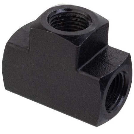 Tee Brass Brass Class 1000 Pipe Fittings, 3/8 in Female NPTF X 3/8 in Female NPTF MPN:ZUSA-PF-9111