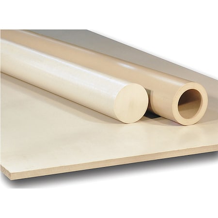 Tan PEEK Rod Stock 4 ft. L, 2
