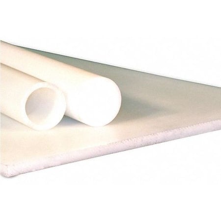 White Acetal Copolymer Rod Stock 8 ft. L, 1-1/8