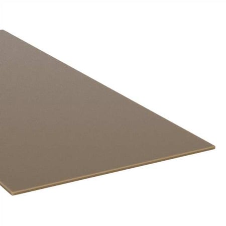 Dark Brown Acetal Homopolymer Rod Stock 4 ft. L, 1/2