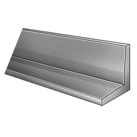 Dark Gray PVC Type 1 PVC Angle Stock, 120 in L, 0.25 in T, 7, 450 psi, Smooth MPN:6MDL7