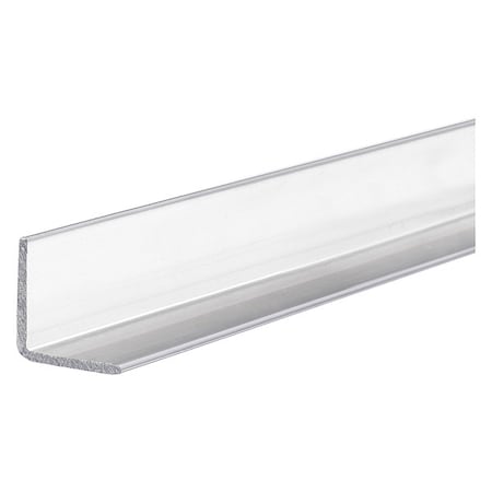 Gray Polycarbonate Polycarbonate Angle Stock, 2 ft L, 0.05 in T, 9, 700 psi MPN:BULK-PA-PC-8