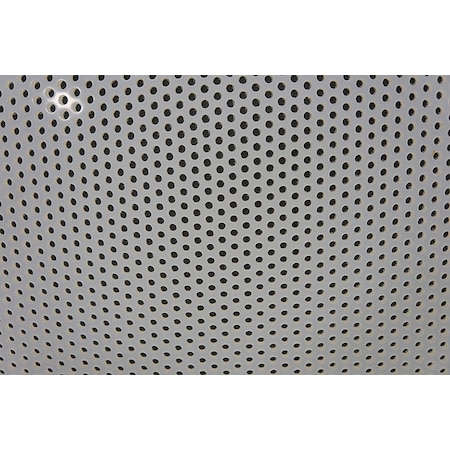 White polypropylene Perforated Sheet 96