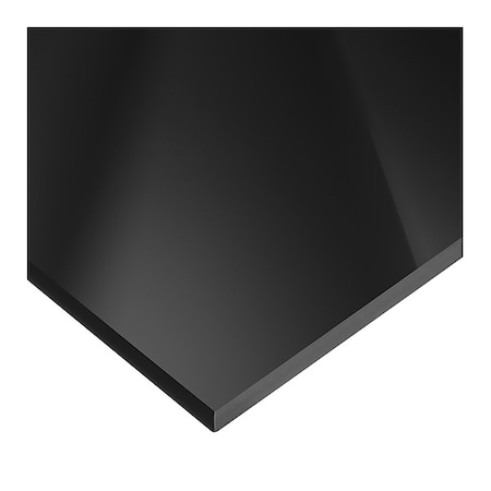 Black Acrylic Acrylic Bar 1 ft L MPN:PS-CACC-367