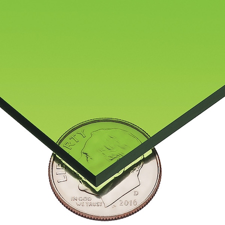 Green Cast Acrylic Sheet Stock 24