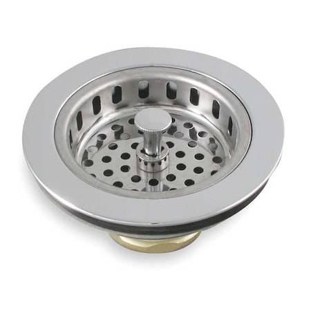 Sink Strainer, Pipe Dia 3 1/2 To 4 In MPN:1PPF4