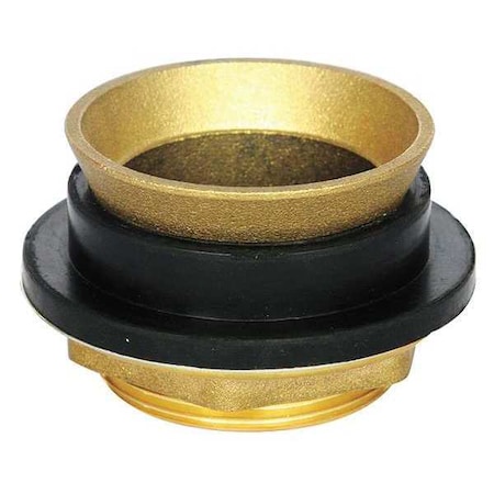 Full Open Flush Valve Spud For American Standard, Sloan, Zurn, 1-1/2 in, Brass MPN:22UR67