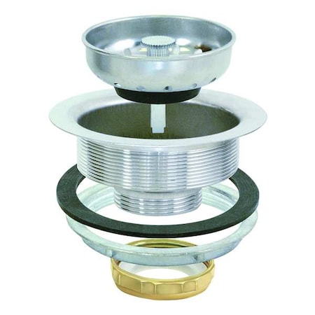 Strainer, Silver, 4 1/2 in Dia MPN:30001