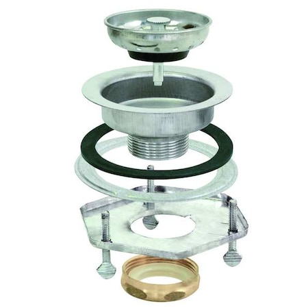 Strainer, Silver, 4 1/2 in Dia MPN:30013