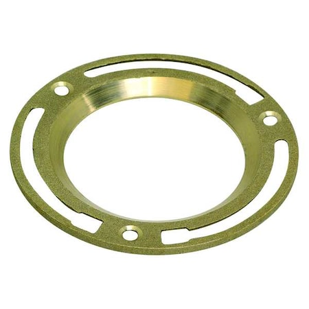Closet Flange, Brass, Yellow MPN:40015