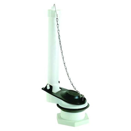 Flush Valve, Plastic, White MPN:40053