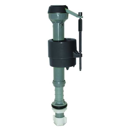Fill Valve, Plastic, Gray MPN:40202
