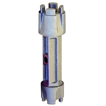 Tub Drain Wrench, M10-1.50, Stainless Steel, Stainless Steel Finish, 1 m Length MPN:45089