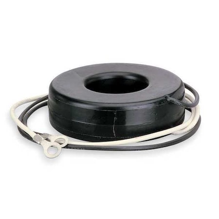 Solid Core Current Transformer, 0 to 200A, 0 to 5A, 3 ft 7 in 16 AWG Leads MPN:12G462