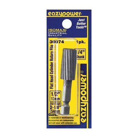 Square Edge Cylinder File, 1/2 in., 1 pcs. MPN:30074