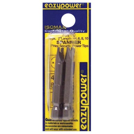 Spanner Power Bit Set, Pieces 4 MPN:73270