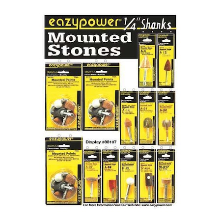 Mini Mounted Point Set, 30 pcs. MPN:88107-1
