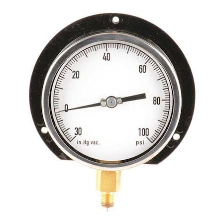 Process Vacuum Gauge, +/-0.5%, Black MPN:11A483