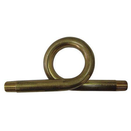 Pressure Gauge Siphon, 1/4 in, NPT MPN:5TUL0